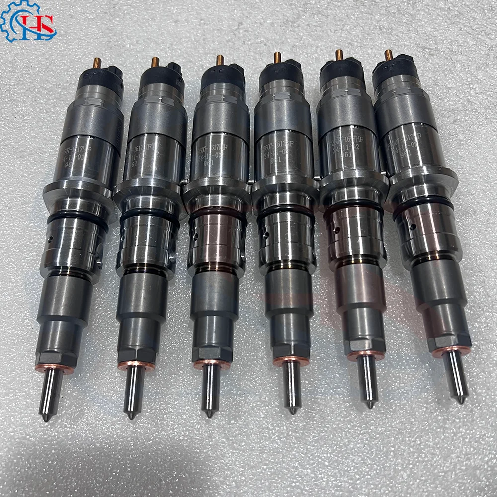 HS Factory Price PC200-8 PC210-8 Series 0445120059/0445120231 Diesel Fuel Pump System Common Rail Injector 0445120236/0445120215