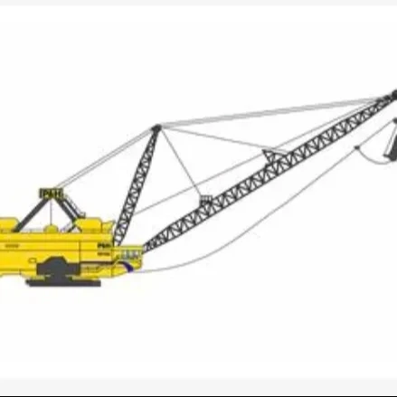 150 ton crane  p&h 440 crawler American crawler crane Certified Zoomlion ZCC550 50 ton crawler crane dragline with 6t load hook