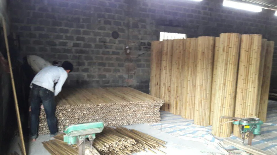 Sustainable and Stylish Bamboo Fences Perfect for Adding Privacy and a Natural Touch to Your Landscape