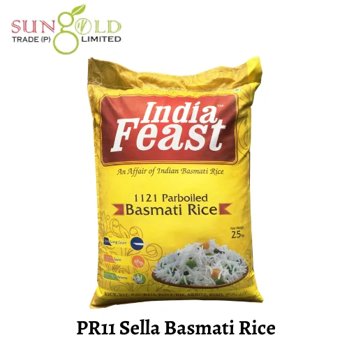 INDIAN ORIGIN PR11 SELLA BASMATI RICE PREMIUM QUALITY