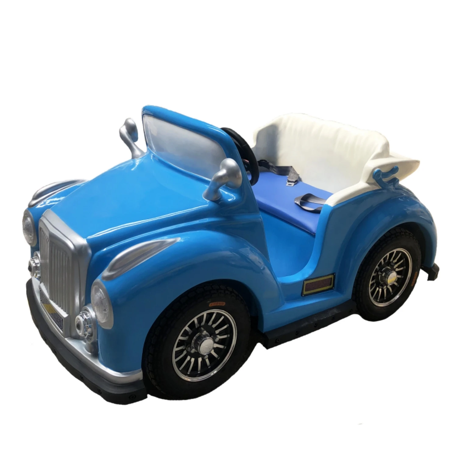 Wholesale Amusement Rides On Brushless Motor Car Electric12V 24V Kids Bumper Cars For Children Traffic Educational Project