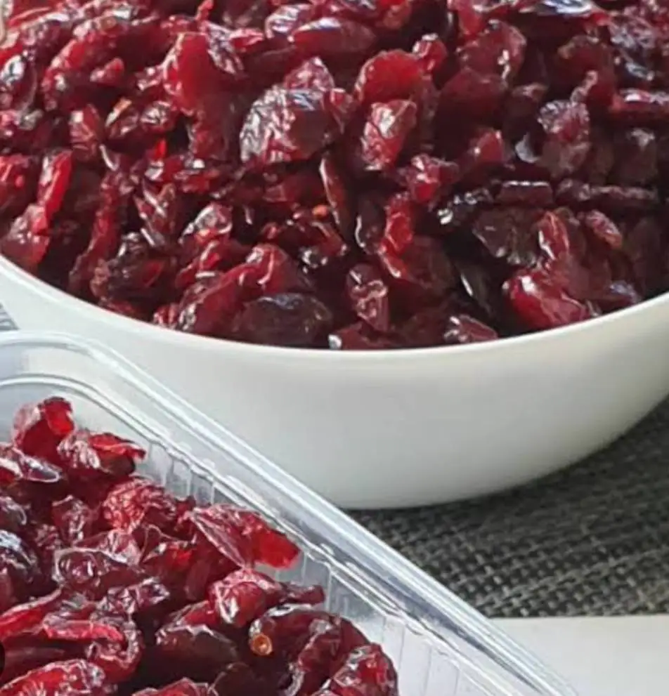 Dehydrated Cranberry 100g./Pack, Low Sugar, Zero Flavorings, Wholesale from Factory in North of Thailand