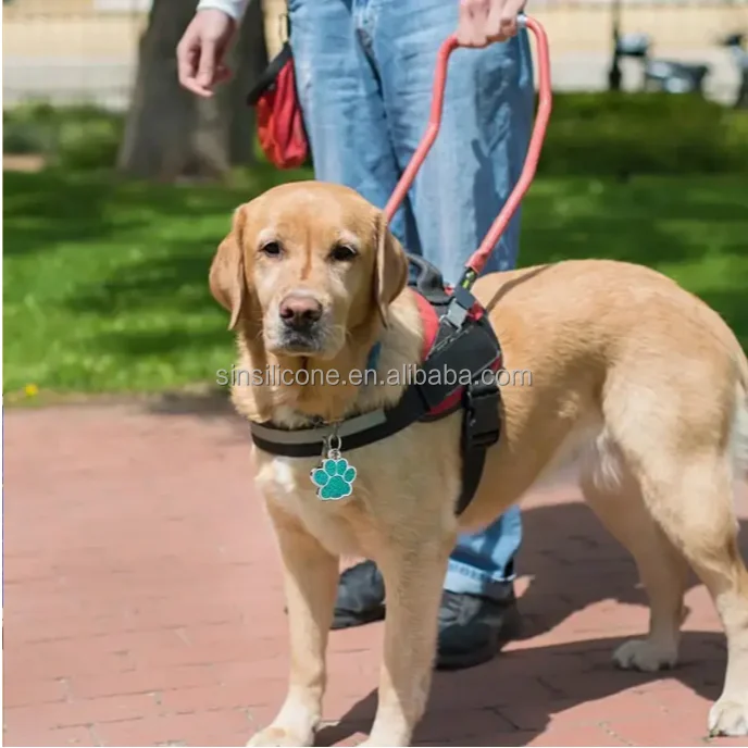 Dog Tags Stainless Steel Pet Tags Personalized Double-Sided Engraved Dog and Cat Tags Custom Pet Name