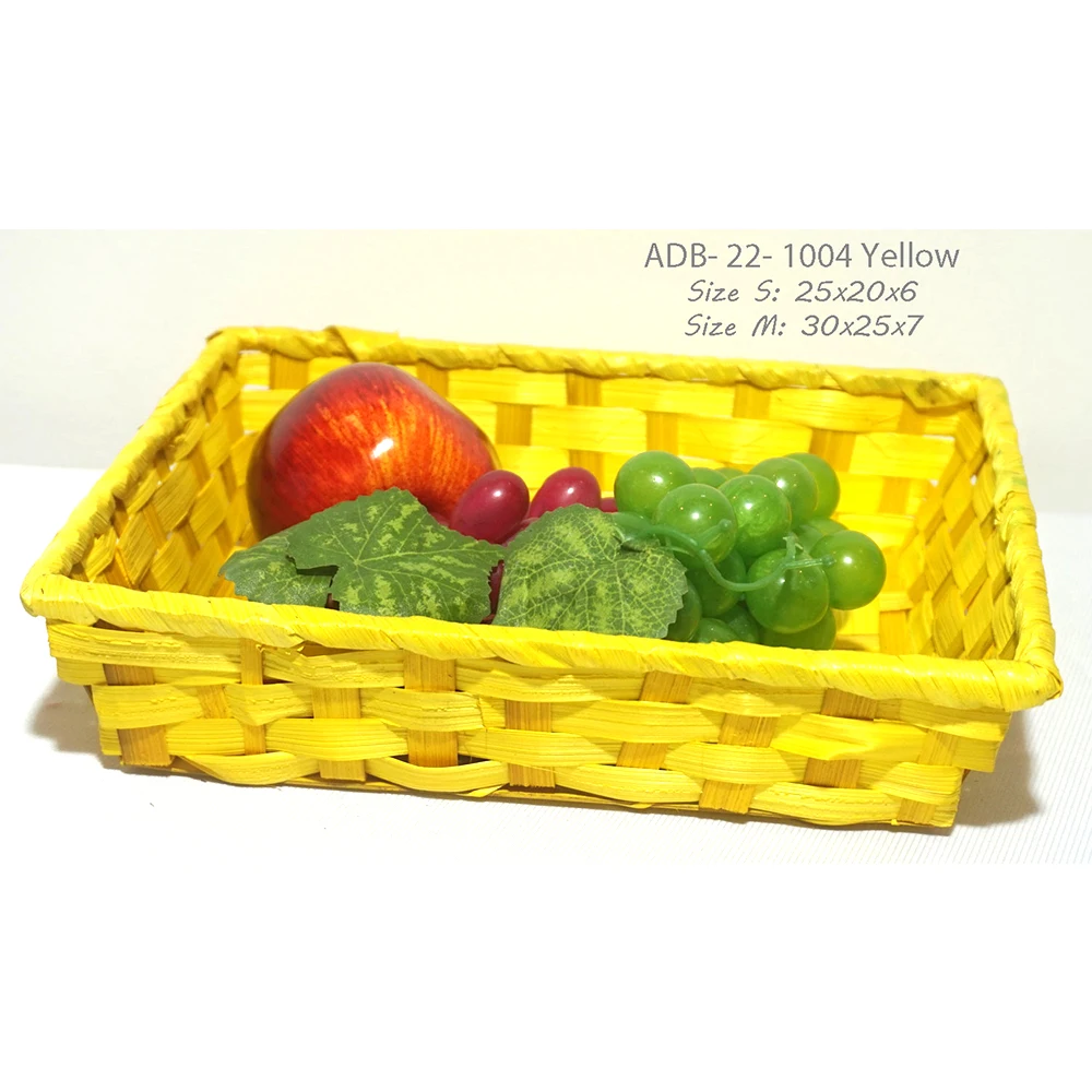 100% handmade decorative gift basket bamboo for easter and Christmas made in Vietnam