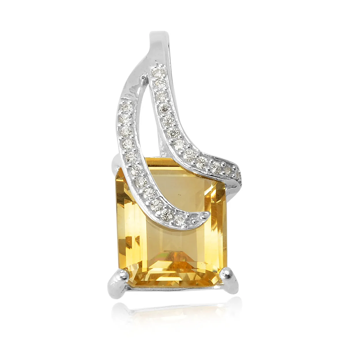 Earring luxury brand designer ring pendant popular brand jewelry set 925 sterling silver citrine gemstone sets