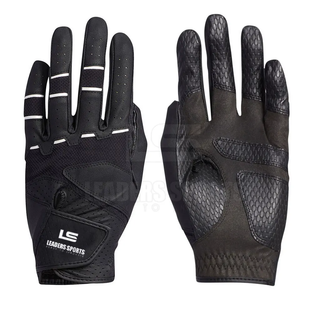 Custom Made Adjustable Golf Gloves Top Quality Leather Golf Gloves Made In Pakistan