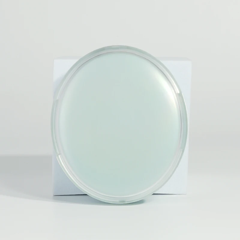 Новый круглый роскошный косметический контейнер для косметики румян двухслойный компактный пудры