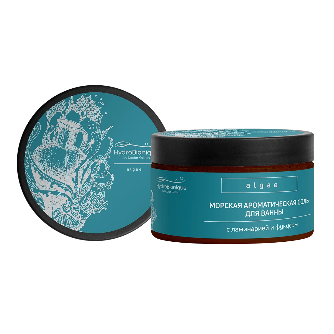 Natural DEAD SEA SALT relax and anti-stress effect 200 ml Sea aromatic salt with fucus and kelp extracts for bath