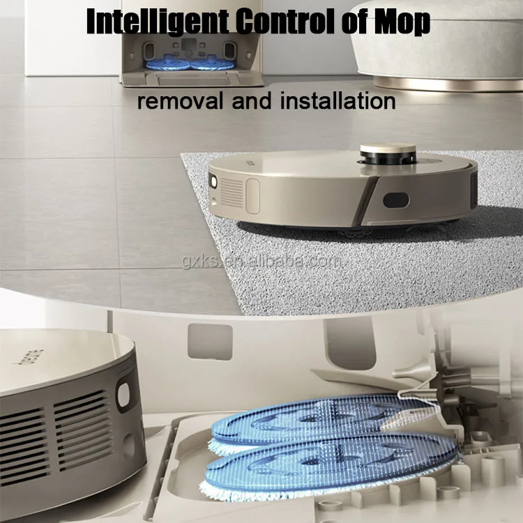 Self-clean Sweeping Wet Dry Mop Floor Dreame X10 Ultra X10 Pro Smart Vacuum Cleaner with Self-Emptying Dustbin