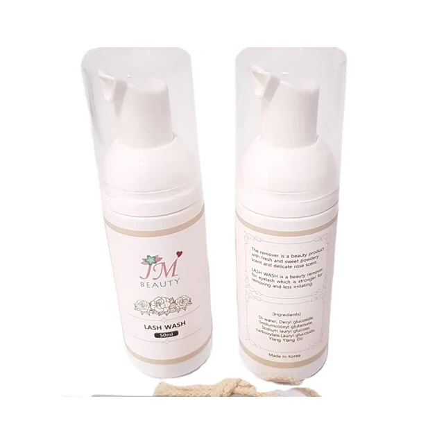 In Korea Best Selling Product Lash Wash Foam Cleanser 50ML Best Price and Good Product High Quality and Hot Selling