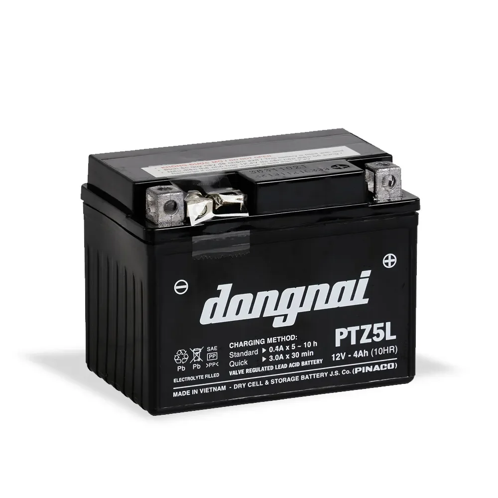 Надежный поставщик аккумуляторов PTZ5L (12V-4Ah) не требующих обслуживания прямые цены от производителя для оптовых заказов