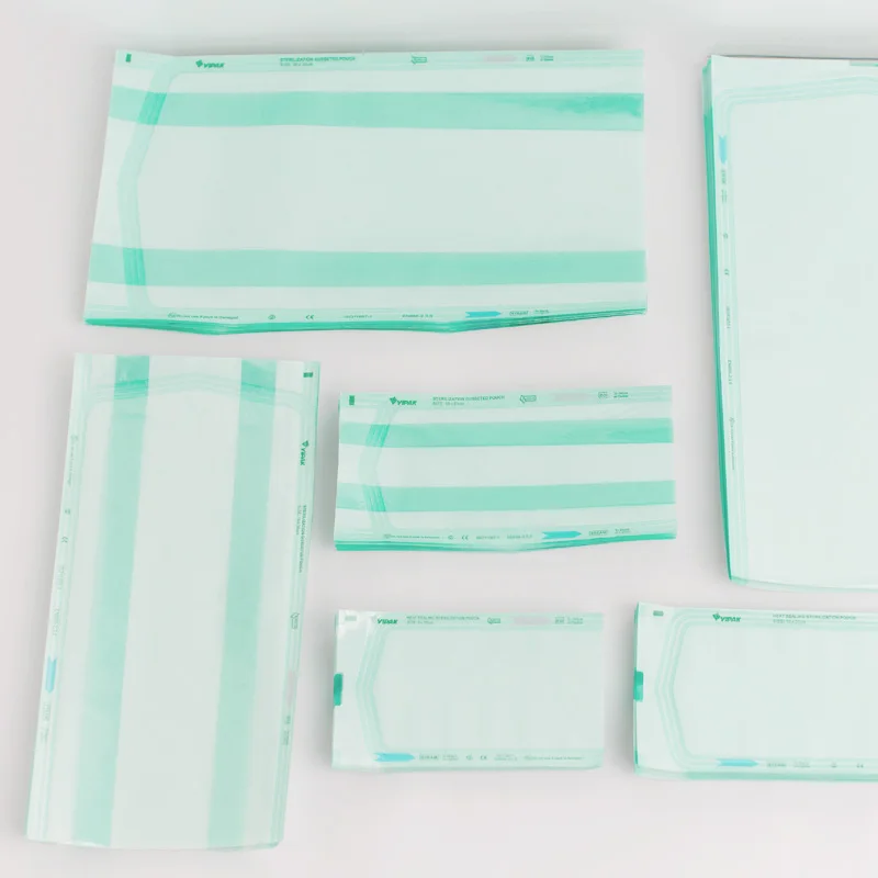 Medical Grade Paper Flat Sterilization Pouch & Roll For Steam & ETO Sterilization, Autoclave, Packaging