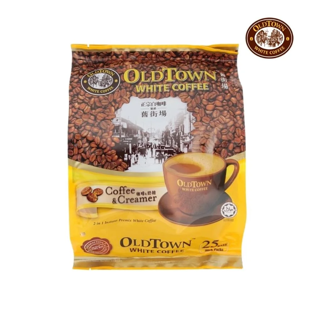 Malaysia Sachet Instant Easily Dissolve Powder Stir-Fried Food & Beverage OT 2in1 (Coffee & Creamer) W/Coffee