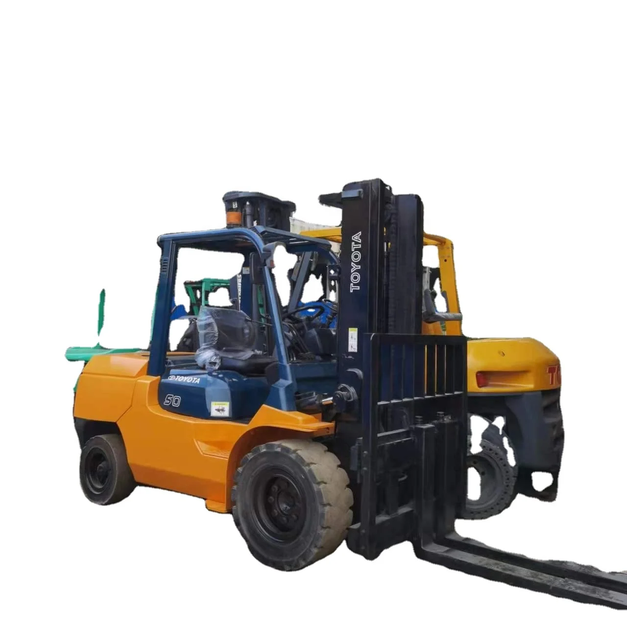 hot selling used  forklift toyoto 7FDA50  5 ton diesel forklift 8 ton 10 ton made in Japan