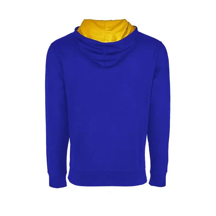 Men hoodies custom printing men hoodie hemp terry 470gsm 500gsm terry heavyweight Unisex Hoodie Premium Contrast RED/BLACK