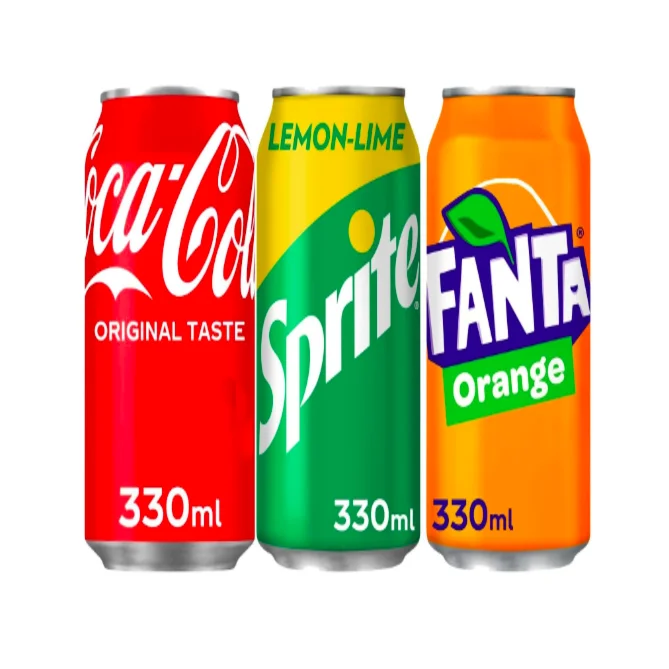Fanta All flavors / Soft Drinks and Carbonated Drinks. Available in cans and bottle
