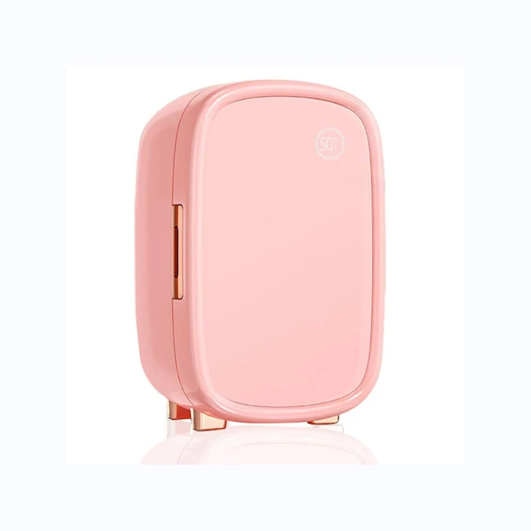 Hot sell portable cosmetic skincare refrigerator make up beauty smart fridge glass door mini fridge