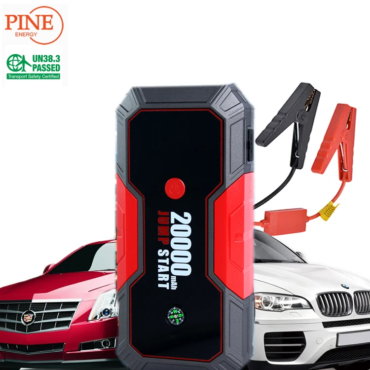 car emergency jump starter 800a multi-function  jump starter 12V  high power bank Jump starter with air compressor