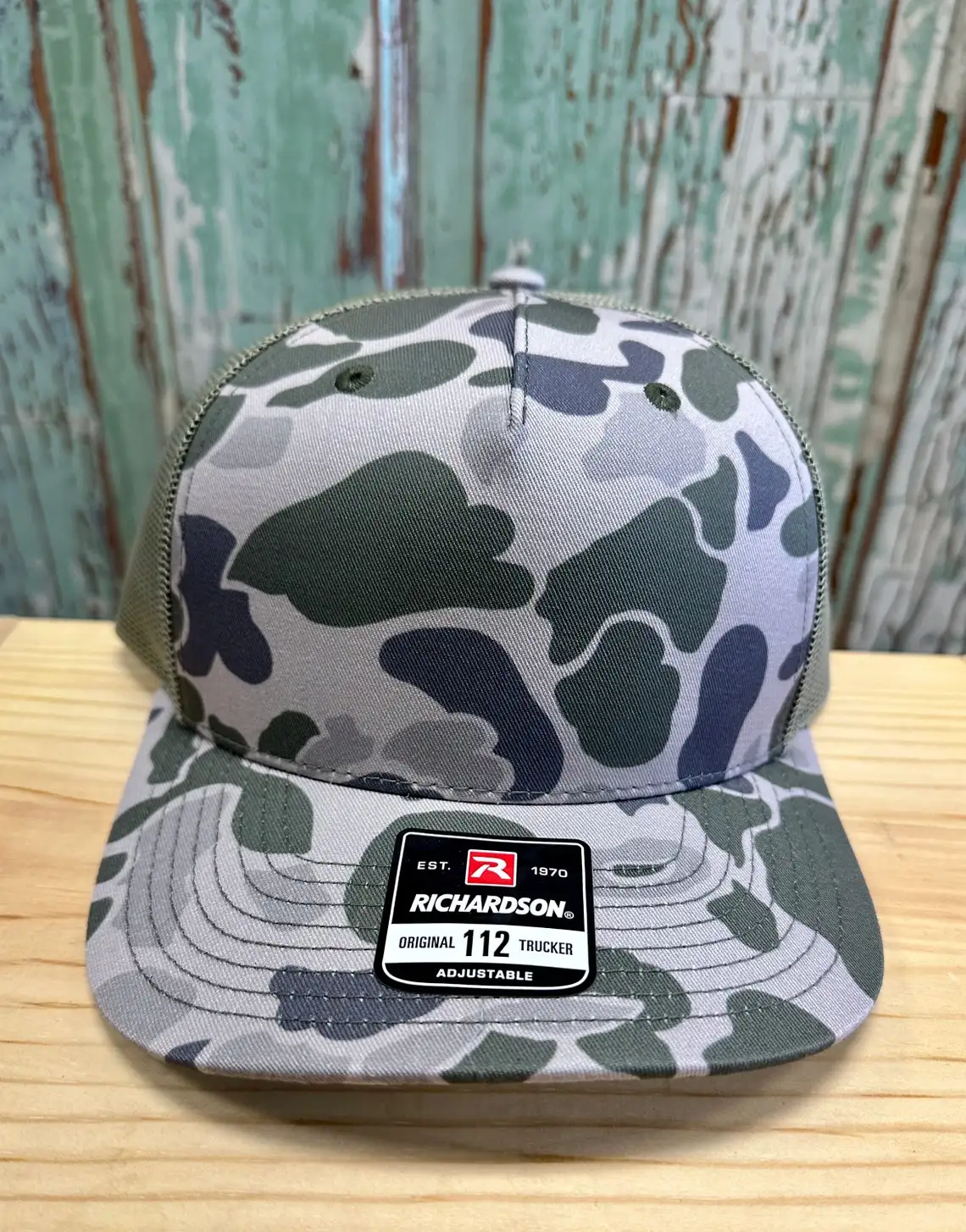 Wholesale Camo Richardson 112FP Trucker Hats Custom Your Logo Designs Embroidery Trucker Hat Gorras Mady By Vietnam Factory