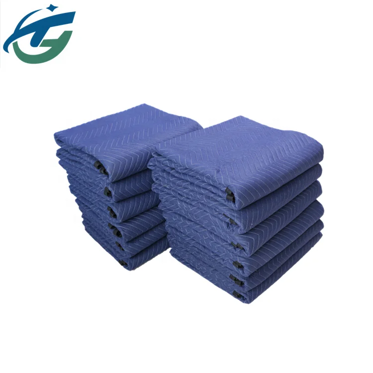 Custom Non Woven Moving Blanket Sofa Cover Moving Blankets 72 x 80 Furniture Pads