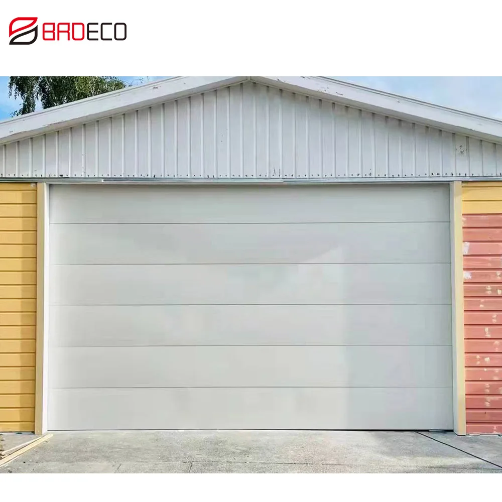 New Design Wholesale Sandwich Panel Sectional Garage Door