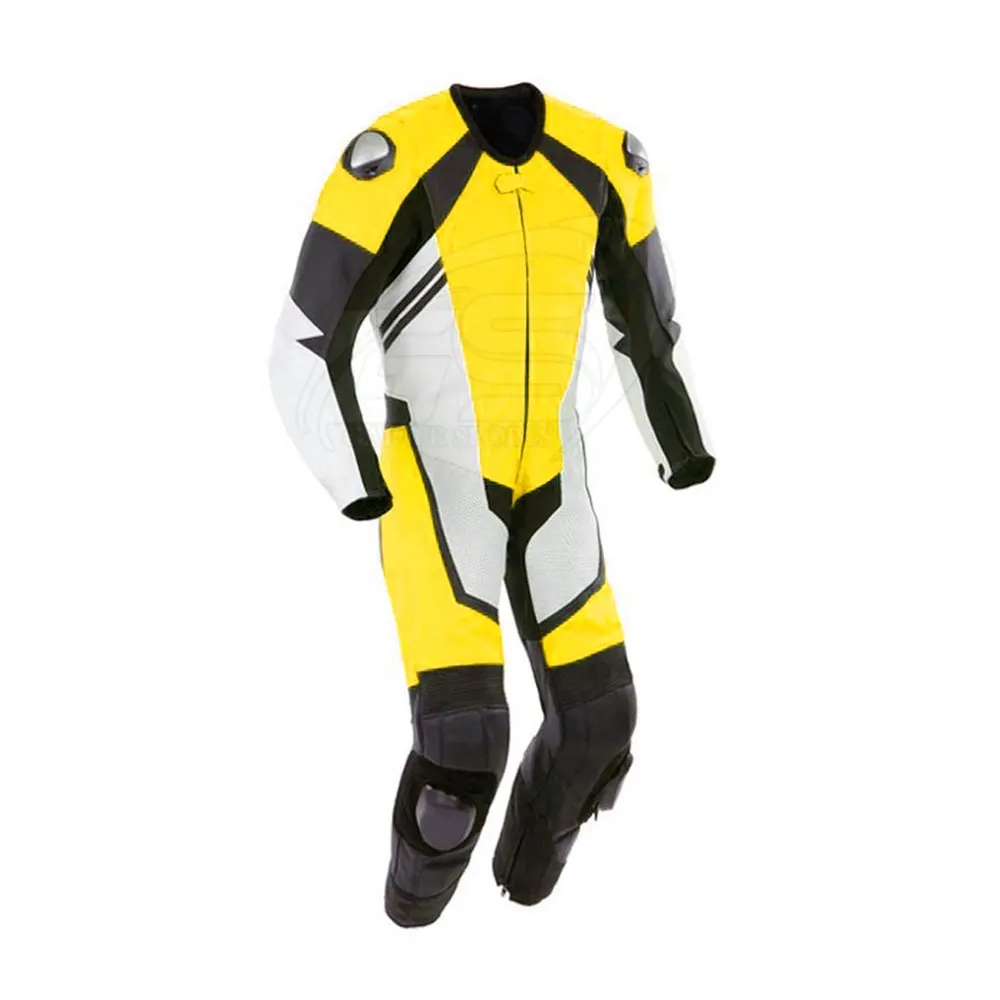 Pakistan Made Cheap Design Motorcycle Riding Suit New Arrival Motorbike Racing Leather Suit