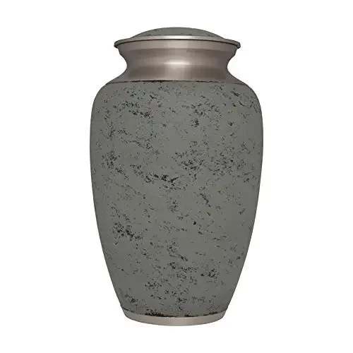 Trending funeral Urns Aluminum Metal Cremation Urn for Keeping Human Ashes Wholesale Cremation Urn Newest by Falah Inter