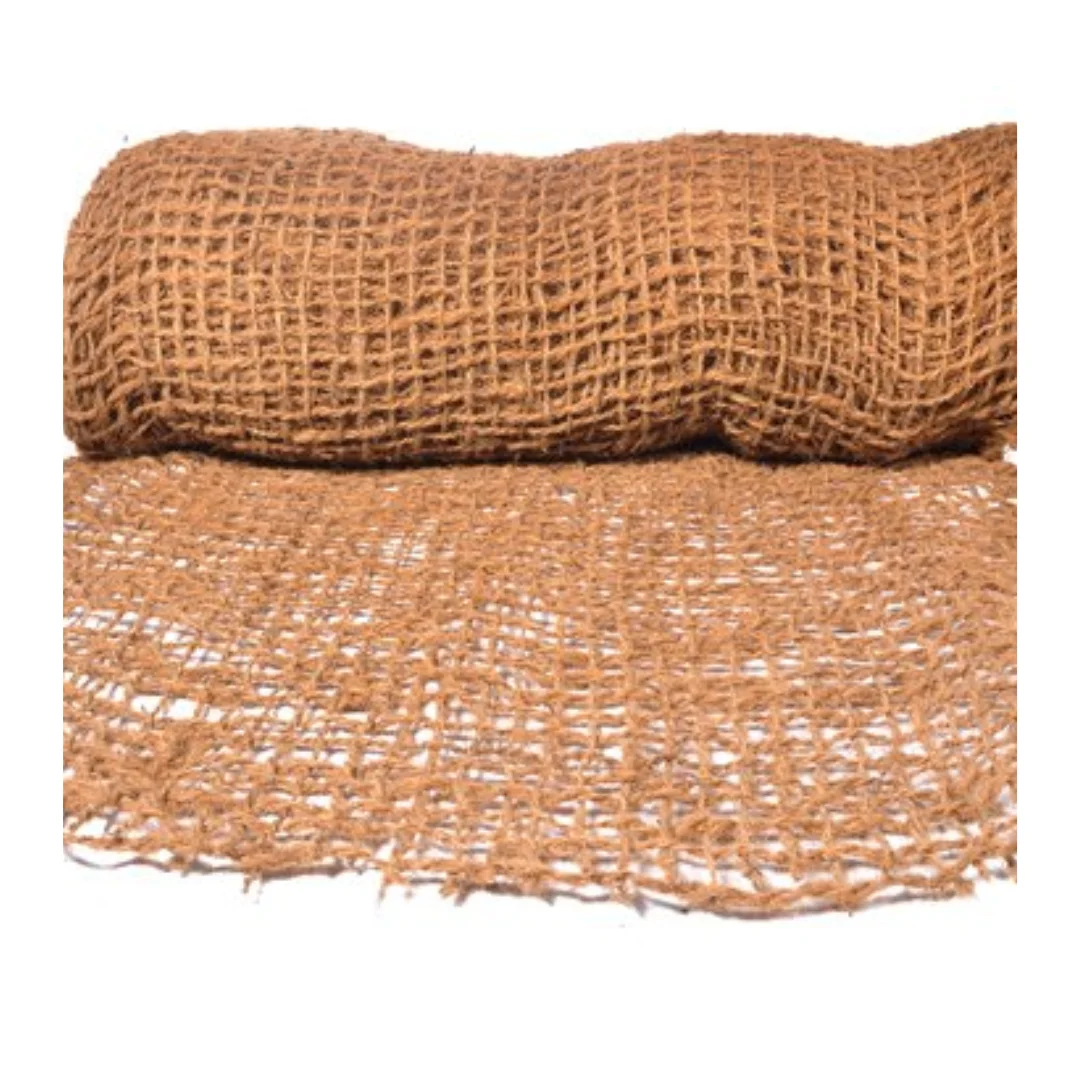High Quality Natural Coconut Fiber Organic Eco Friendly soil less Coir Net With Cheap Price From Viet Nam