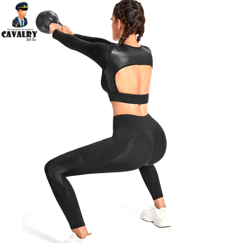 Breathable Fitness Wear Good Selling OEM Service Latest Style Custom Workout Clothes By CAVALRY SKT COMPANY