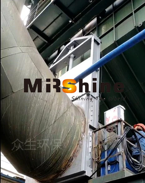 Chemical desulfurization flue gas baffle door/ boiler damper