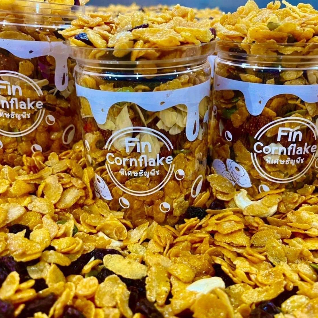 Baked Sweet Cereals Cornflake Snack Breakfast Must Try Wholesale Export from Thailand