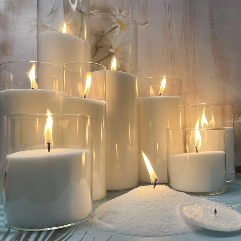 Plant Based Pearled Candle Wax Candle Sand Wax Granulated Wax