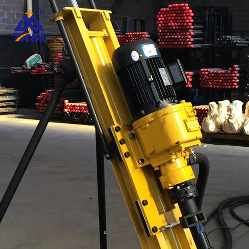 Rock buster drill rig dth drilling equipment tractor mounted dth machine