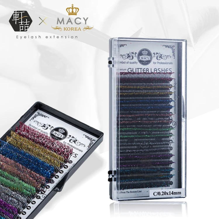 Blue Sky blue Glitter lash