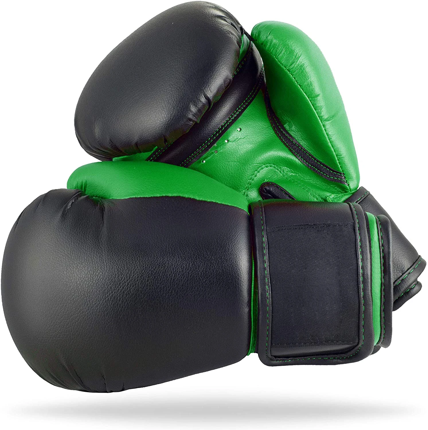 Leather PU Boxing Gloves Black Brown Custom Logo Color Material Fashion boxing gloves