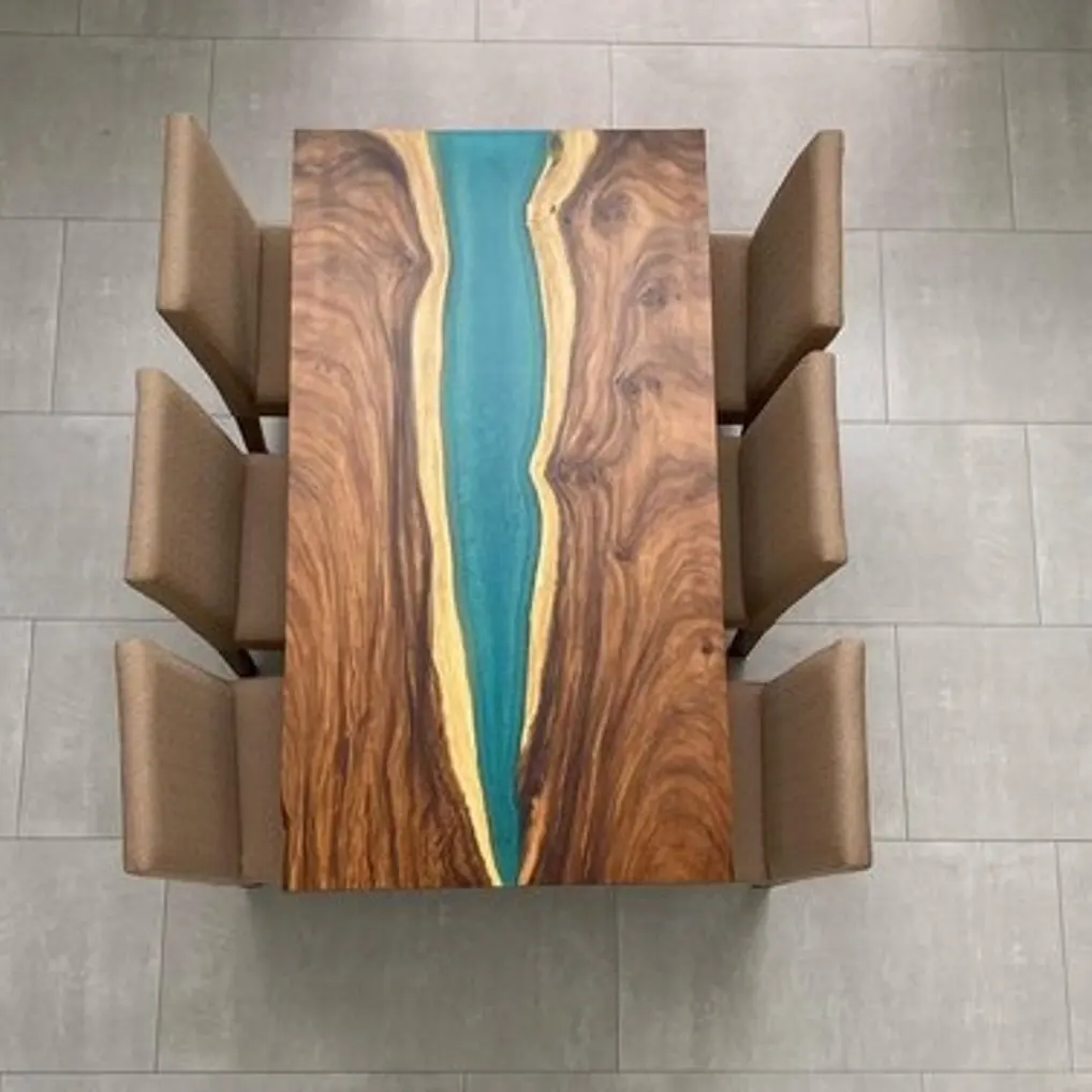 Epoxy resin table chair supplier