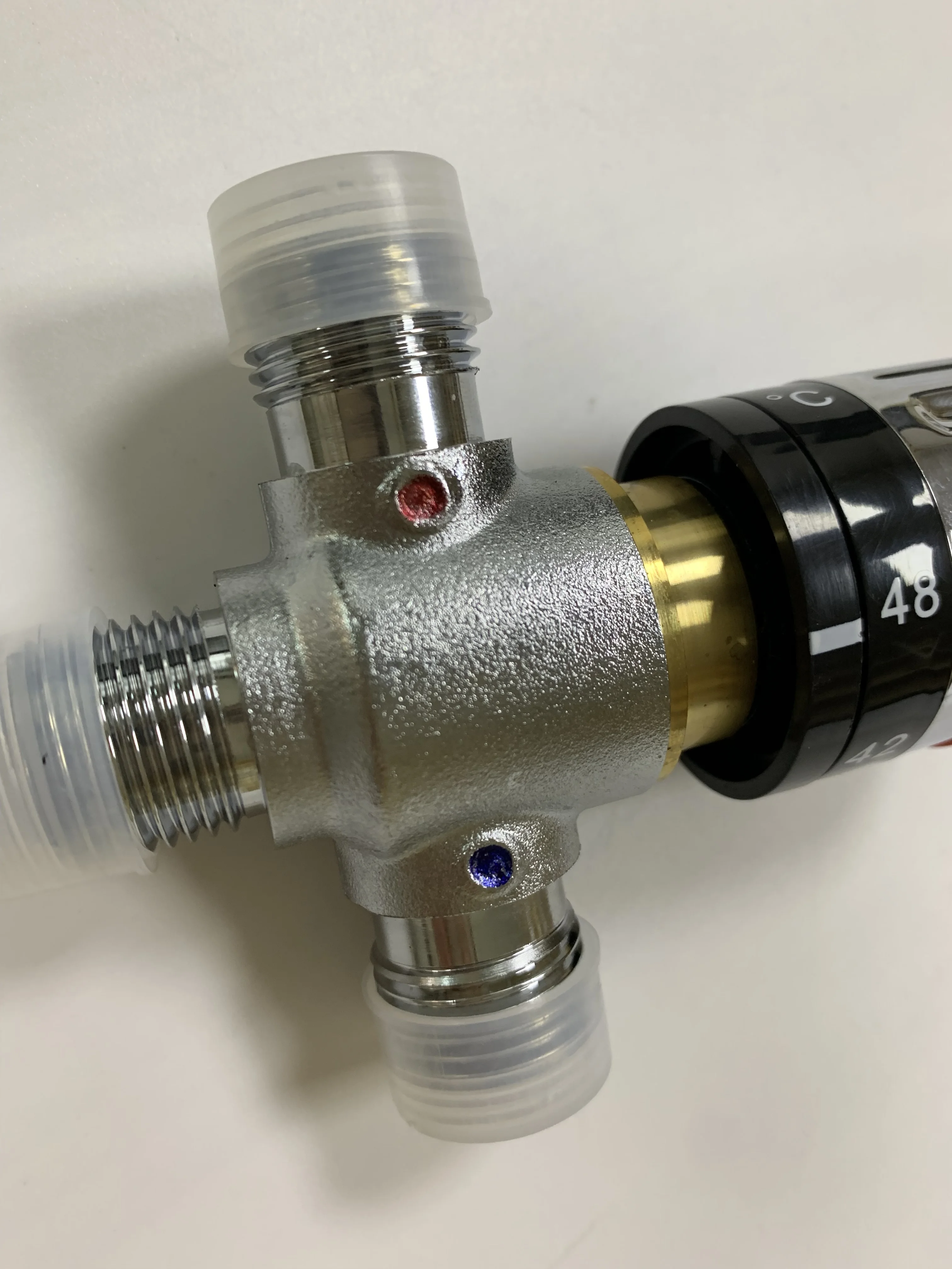 Brass Ball Valve Straight with Swivel Nut for Water Meter Thermostatic Valve