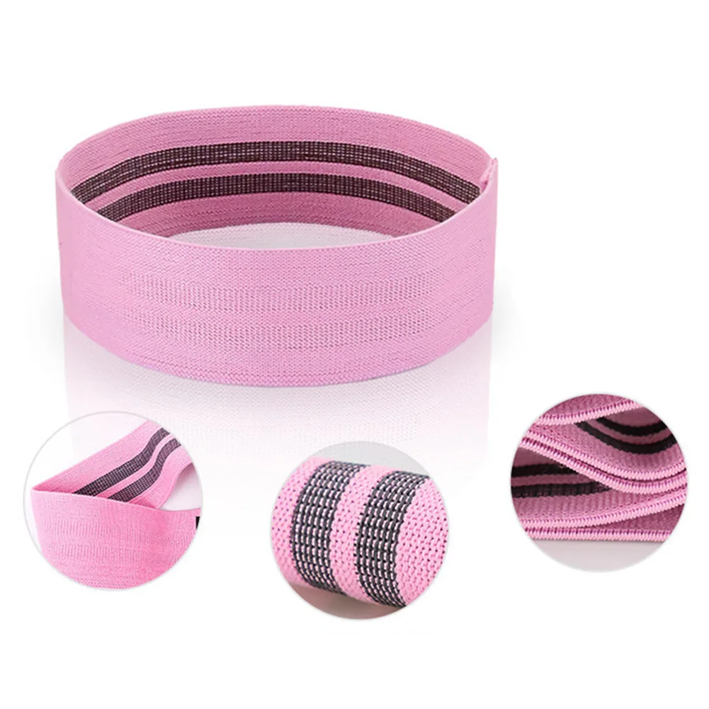 2022  Oem Odm LOGO Squat With Resistance Band Mini Stretch Training Resistance Ring Yoga Exercise Rubber Band