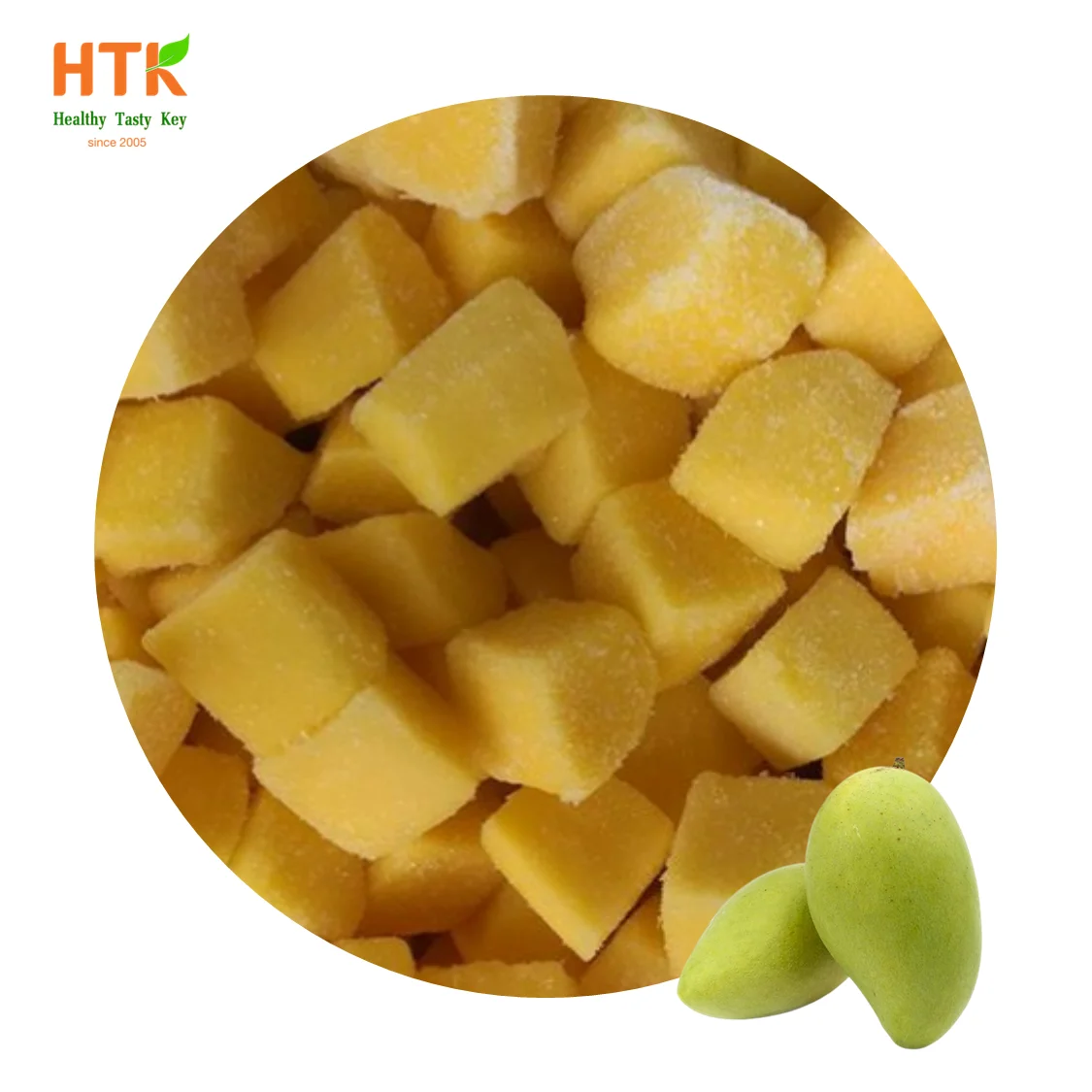 2022 Замороженный IQF Манго CHUNK сделано в Вьетнаме 100% натуральный От HTK FOODS для продуктов питания и
