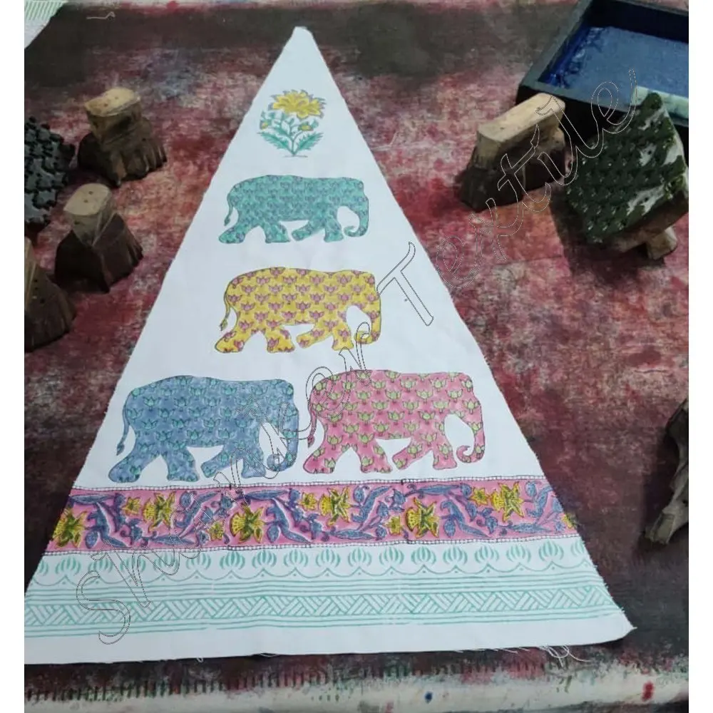 Indian Multi Color Flower Patio Umbrella Handmade Decorative Garden Umbrella Uv Protection Umbrella Beautiful Garden