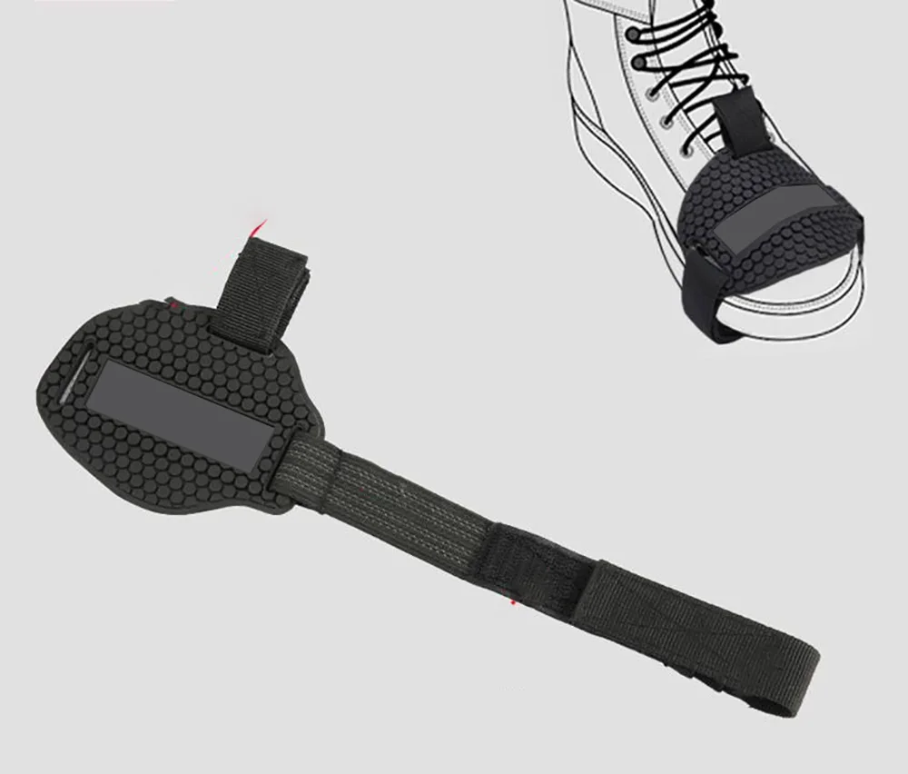 Регулируемая подушка переключения передач для мотоцикла прочная легкая Защитная крышка обуви запчасти езды на мотоцикле