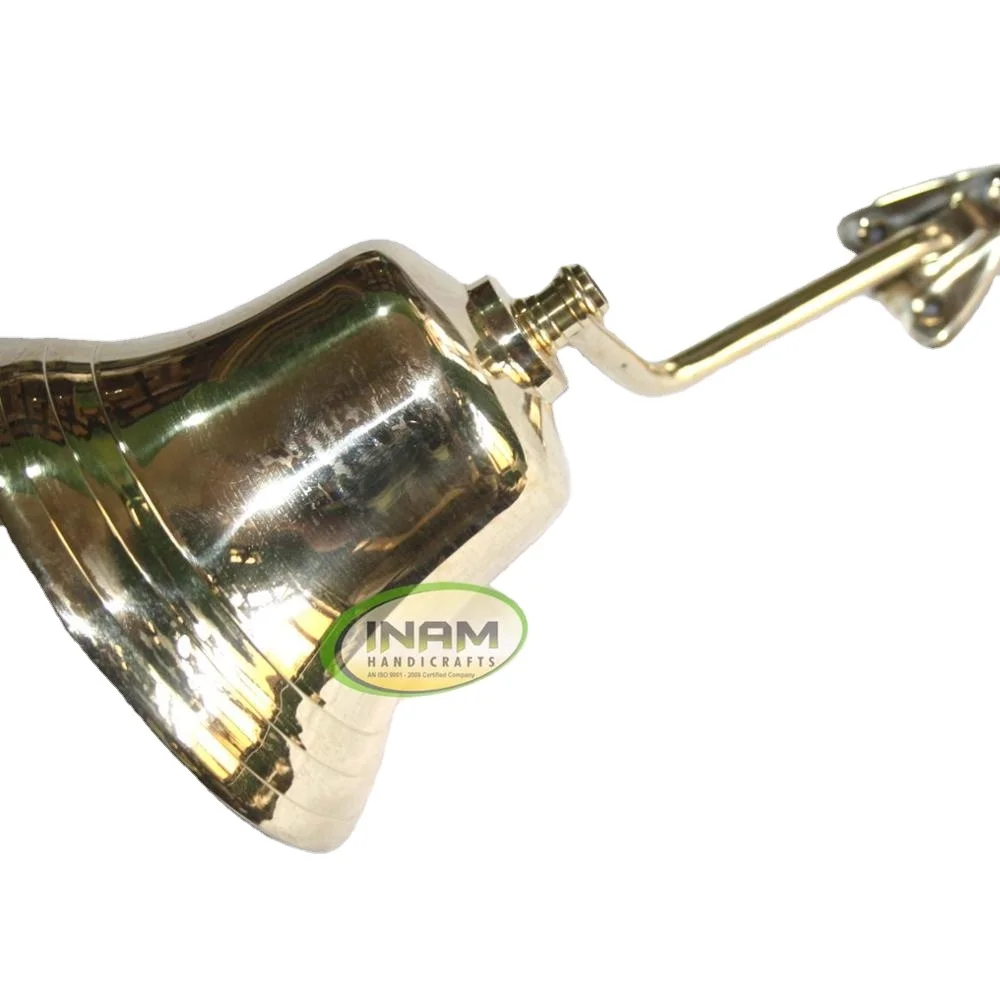 Antique brass doorbell beautiful anchor design