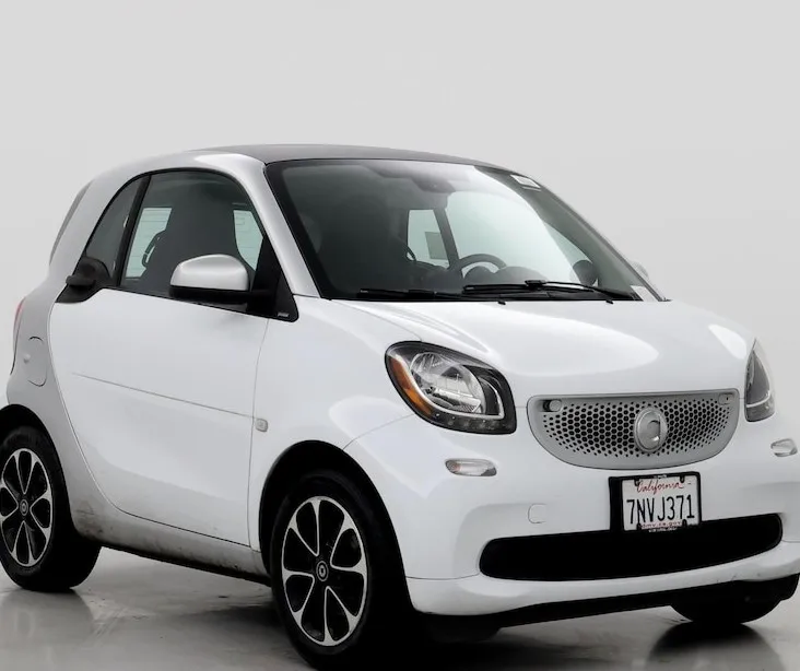 Высокоскоростной Двухместный Подержанный 2016 s-mart ForTwo чистый электромобиль