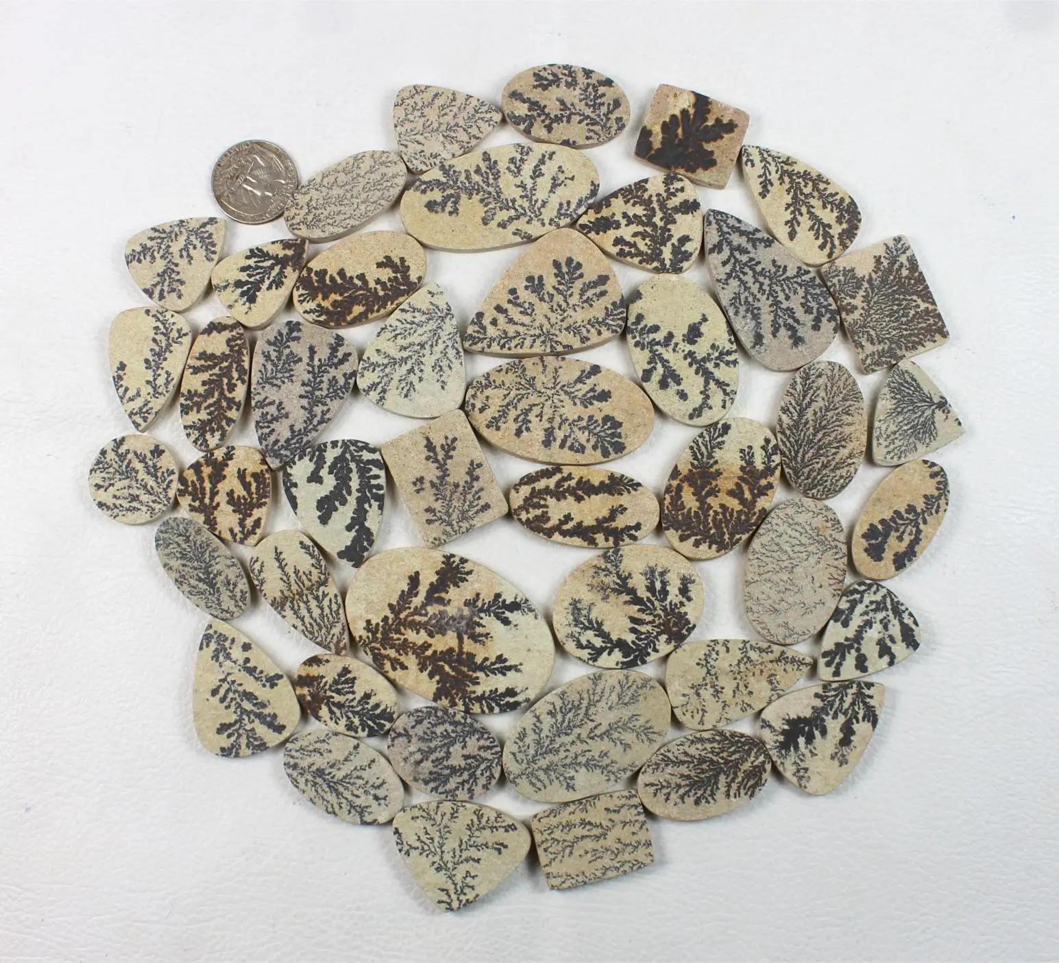 Natural Psilomelane Dendrite Slice for Making Jewelry Wholesale Gemstone Lot Psilomelane Dendrite Agate Gemstone Loose Gemstone