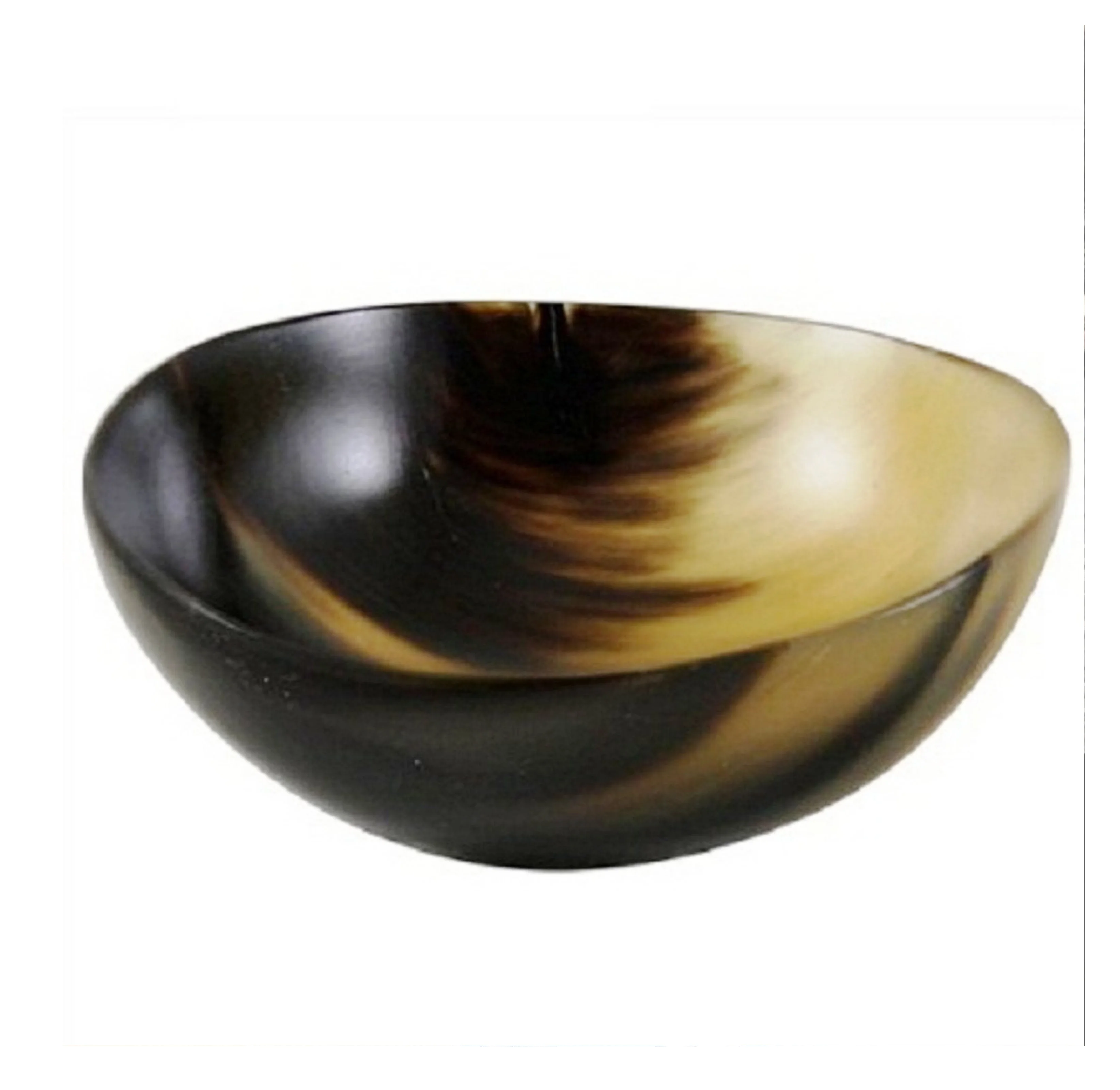 9 Handmade Buffalo Horn round Bowl Unique Design Made in India Upgrade Your Tableware Style with this One-of-a-Kind Product