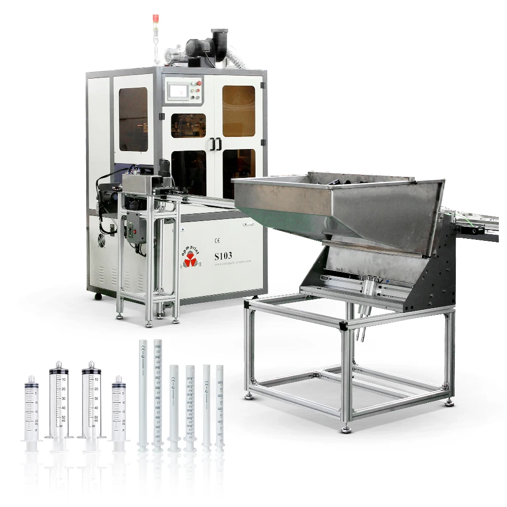Automatic single color plastic tube screen printing machine syringe printing machine