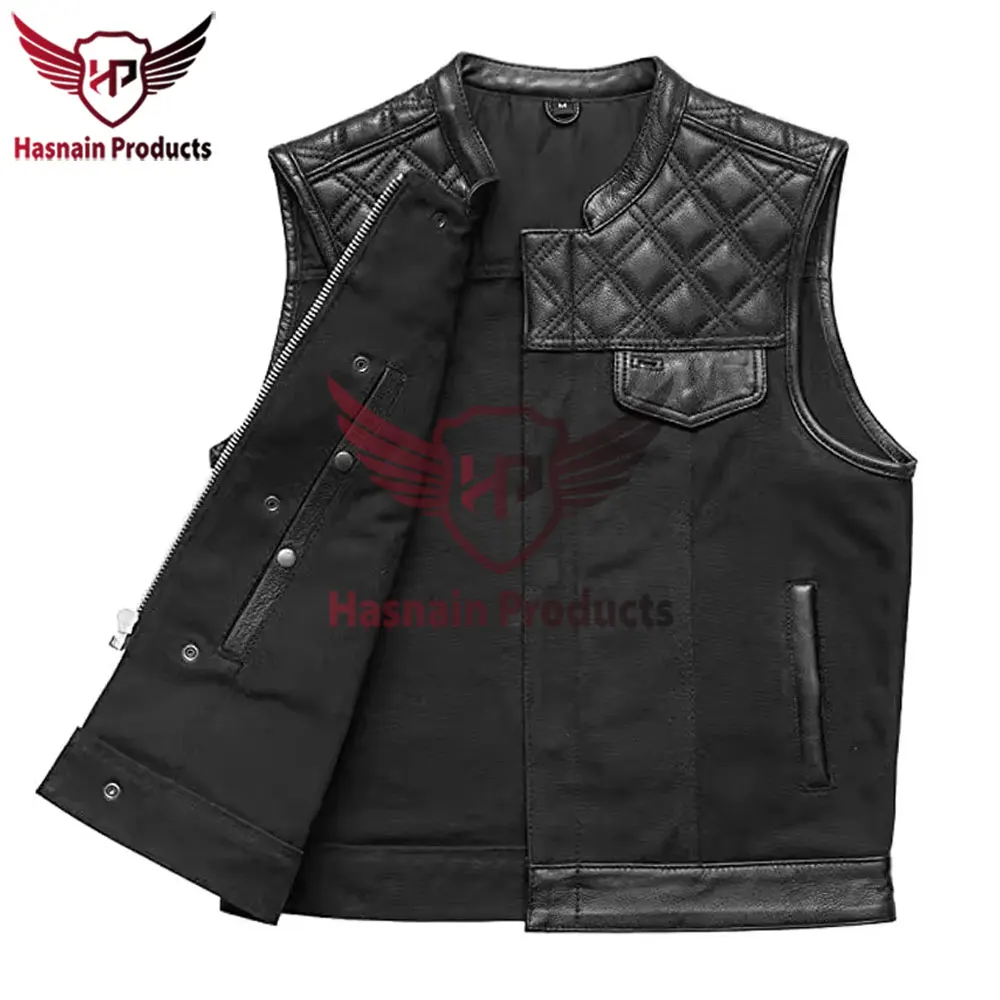 Premium Quality Spring Autumn Plus Size Thickened Cowhide Waistcoat for Men Lapel Black Slim Fit Genuine Leather Moto Vest