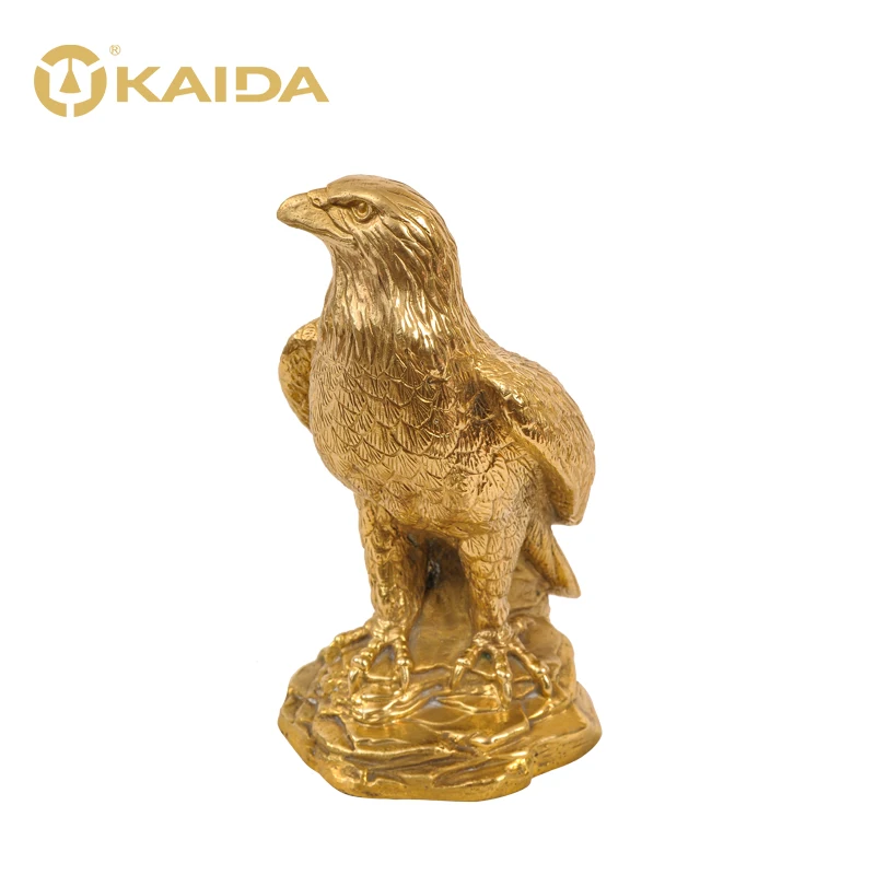 KAIDA Custom Brass Eagle Statue bronze sculpture Lost Wax Investment Casting