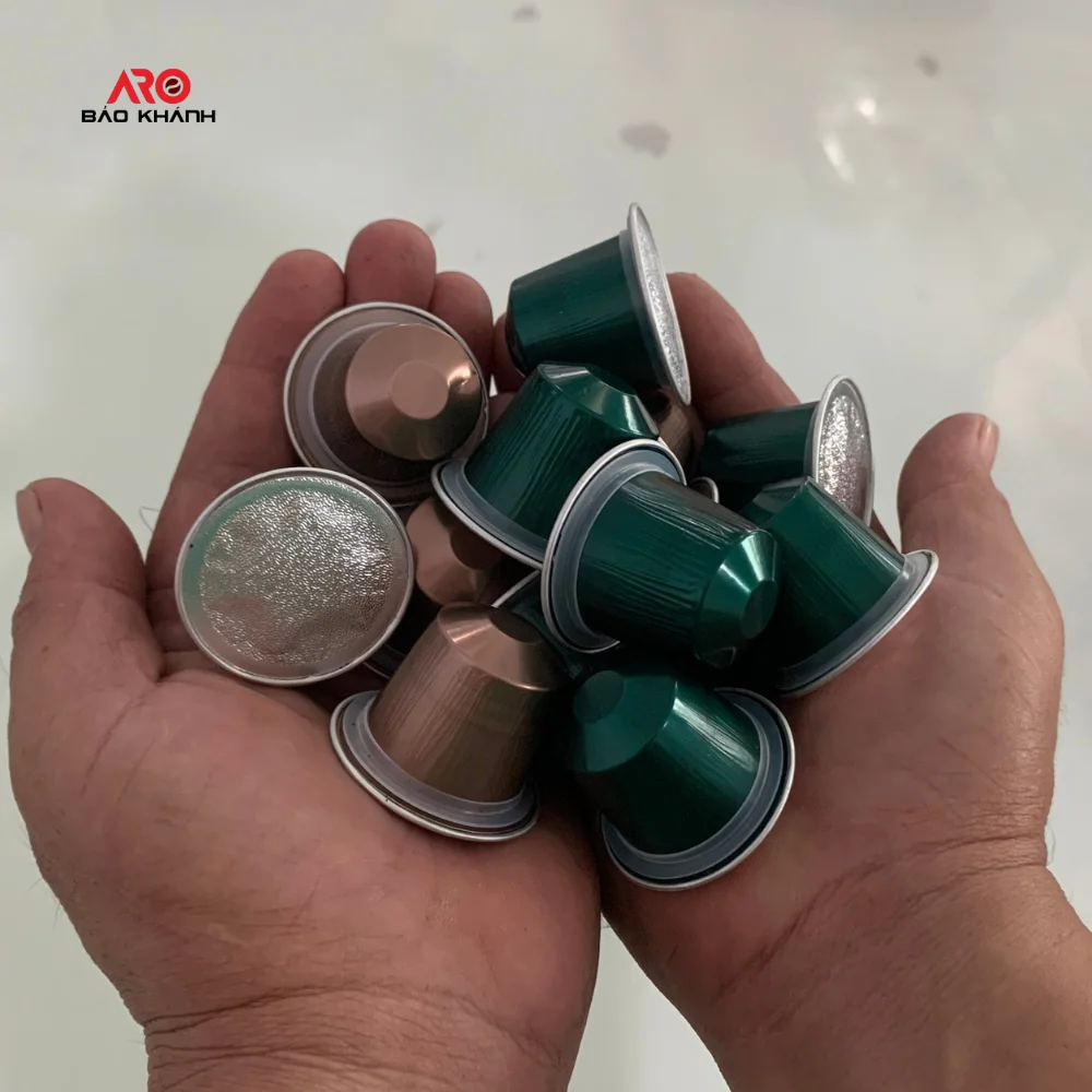 Вьетнамская капсула для кофе Nespresso хороший поставщик 100% Арабика среднее темное обжарение OEM 5 7 г/чашка оптовая цена на завод