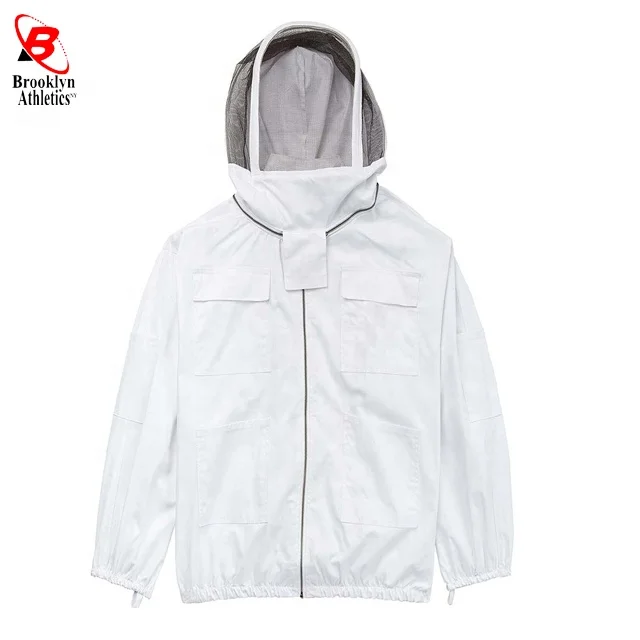 High Quality 3-Layer Ventilated Beekeeping Coverall Cotton Work Clothing with Safety Protection Tela Suits